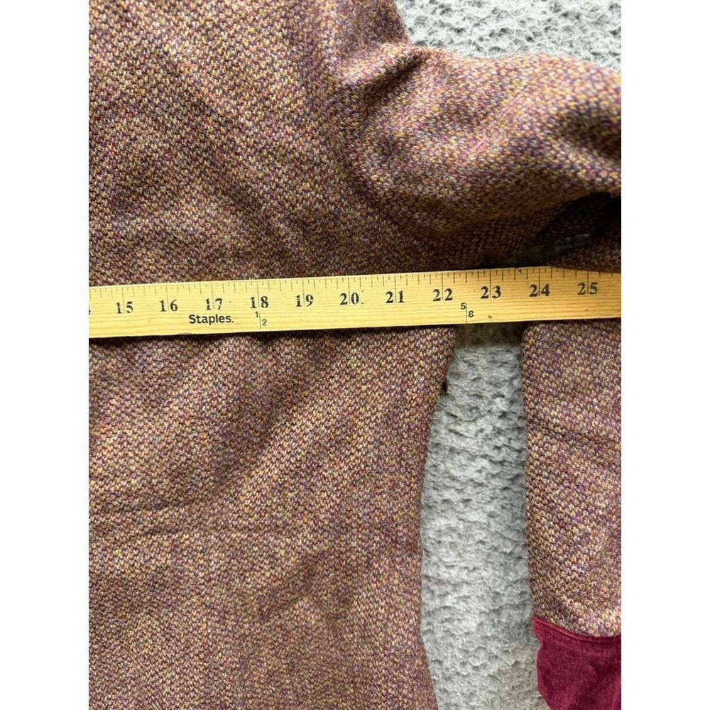 NWOT House of Bruar Ladies Velvet Wool Button Tweed Dress Midi Brown Size 16 - Picture 8 of 13